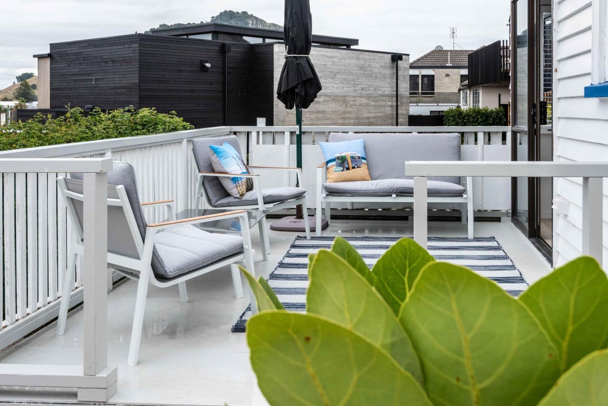 Awesome Beach House On Oceanview Road Mount Maunganui Eksteriør bilde